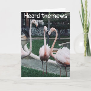 HEARD THAT YOU ARE CELEBRATING "40th" BIRTHDAY Card