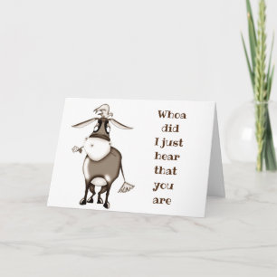 HEARD THE NEWS YOU ARE **RETIRING" CARD