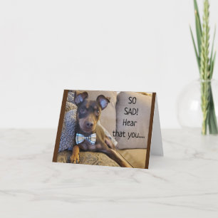 HEARD YOU'RE NOT FEELING WELL :( CARD