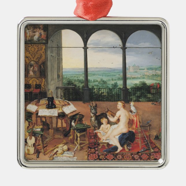 Hearing, 1617 metal tree decoration (Front)