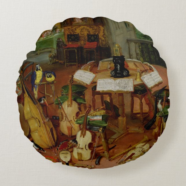 Hearing, 1617 round cushion (Front)