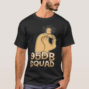 Hearing Aid Deaf Pride ASL hand sign language 95db T-Shirt