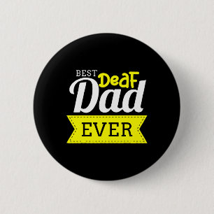 Hearing - Deaf - Unable To Hear - Deaf Awareness A 6 Cm Round Badge