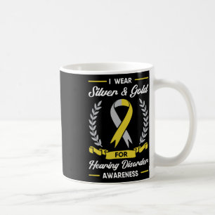 Hearing Disorder Awareness Deaf Aid Implant Asl Coffee Mug