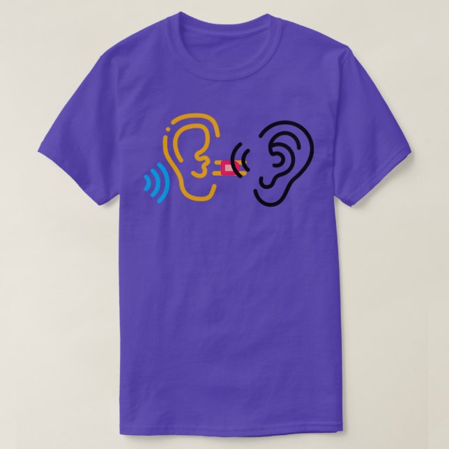 Hearing impaired 82 T-Shirt (Design Front)