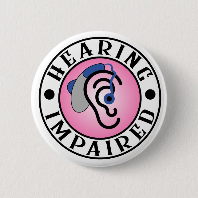 Hearing Impaired Button (Front)