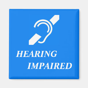 Hearing Impaired Magnet