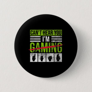 Hearing Loss Awareness And Deaf Pride ASL Hand Ges 6 Cm Round Badge