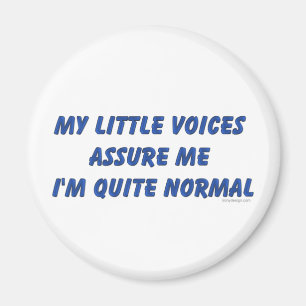 Hearing Voices Humour Magnet