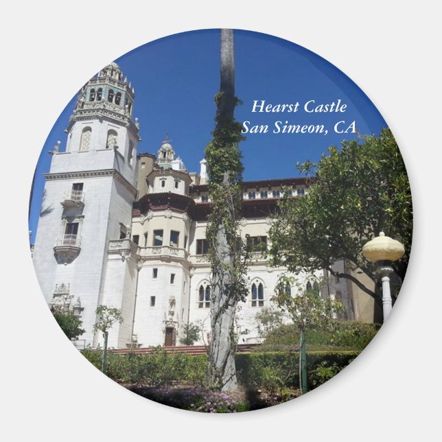 Hearst Castle in San Simeon, CA Magnet (Front)