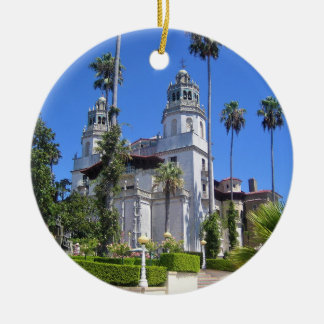 Hearst Castle, San Simeon, California Ceramic Ornament