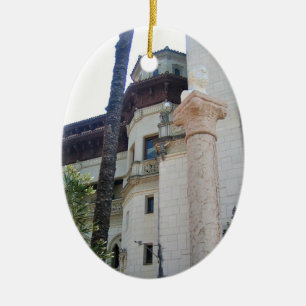 Hearst Castle, San Simeon, California Ceramic Ornament