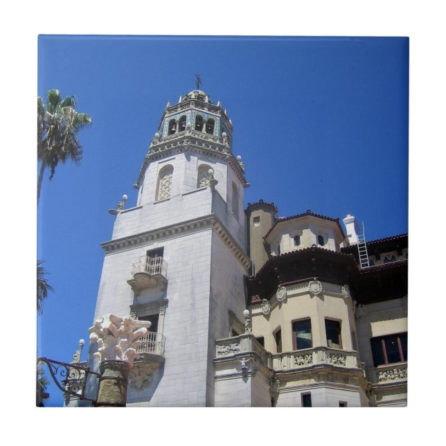 Hearst Castle, San Simeon, California Ceramic Tile (Front)