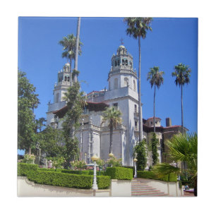 Hearst Castle, San Simeon, California Ceramic Tile