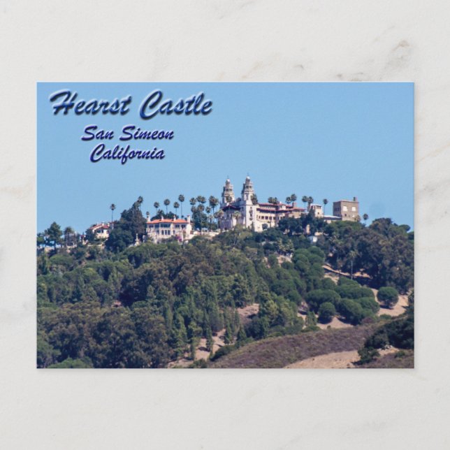 Hearst Castle-San Simeon, California Postcard (Front)