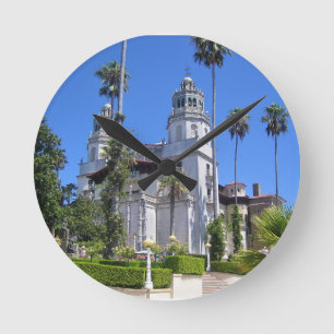 Hearst Castle, San Simeon, California Round Clock
