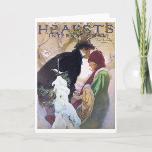 Hearst's International Cover, Alphonse Mucha Card