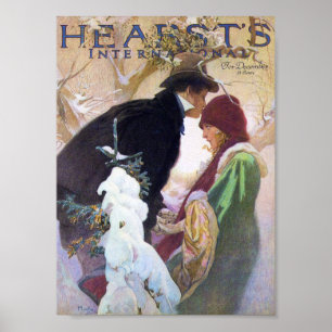 Hearst's International Cover, Alphonse Mucha Poster