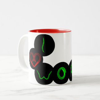 heart2 Two-Tone coffee mug