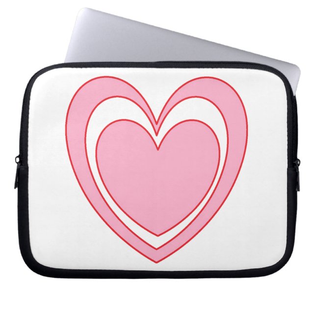 Heart 2 laptop sleeve (Front)