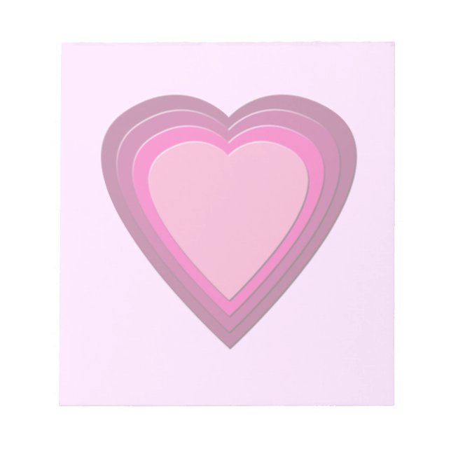 Heart 5 notepad (Front)