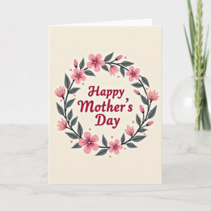 Heart Accents Mothers Day Card