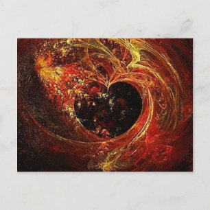 Heart a'Fire Postcard
