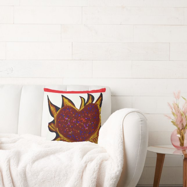Heart Aflame Cushion (Couch)
