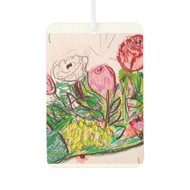 Heart Air Freshener Cucumber (Front)