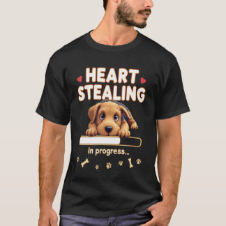 Heart Airedale Terrier Dog Funny Gift Airedale Ter T-Shirt