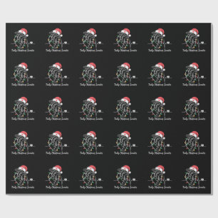 Heart Anatomy Christmas Nurse Cardiac Tachy Xmas Wrapping Paper