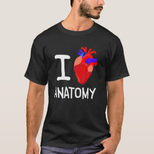 Heart Anatomy Health Teacher Cardiologist Anatomic T-Shirt