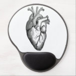 Heart Anatomy Science Gel Mouse Pad<br><div class="desc">Vintage Design</div>