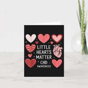 Heart Anatomy Valentine Little Heart Chd Awareness Card