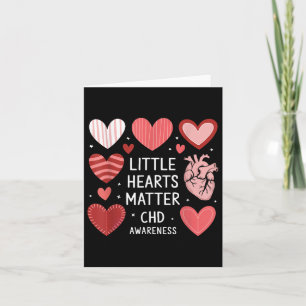 Heart Anatomy Valentine Little Heart Chd Card