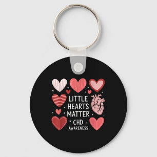 Heart Anatomy Valentine Little Heart Chd Key Ring