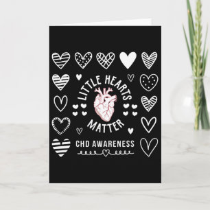 Heart Anatomy Valentine Little Heart Problem Chd A Card