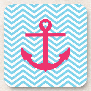 Heart Anchor Coaster