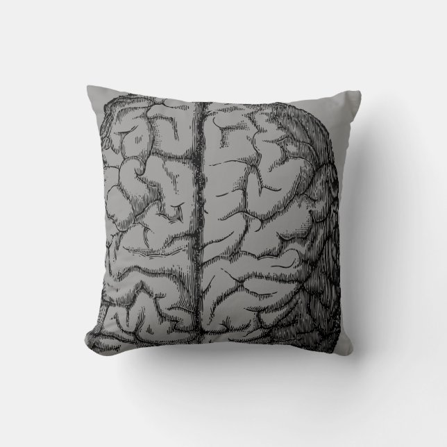 heart and brain - anatomy cushion (Front)