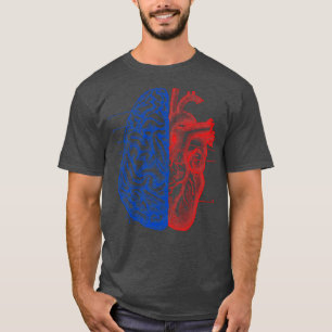 Heart And Brain  T-Shirt