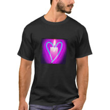 Heart and flame t-shirt