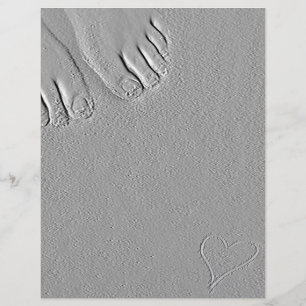 heart and sandy feet flyer