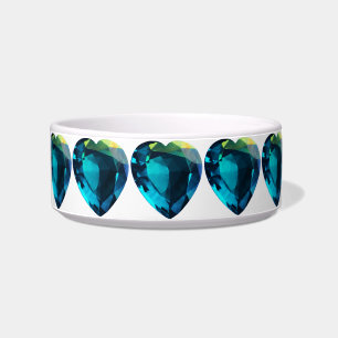 Heart Aquamarine, Blue Bowl