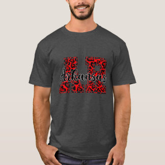 Heart Arkansas Active T-Shirt
