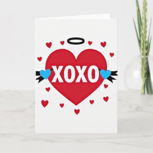 Heart Arrow Love Card