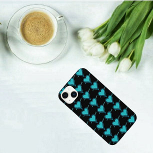 Heart & Arrow-Navy-Teal iPhone 11 Case