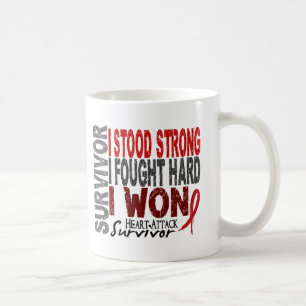 Heart Attack Survivor 4 Heart Disease Coffee Mug