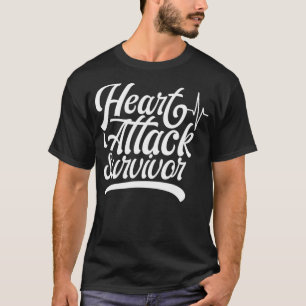 Heart attack survivor Hearts Surgery Infarct Survi T-Shirt