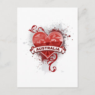 Heart Australia Postcard