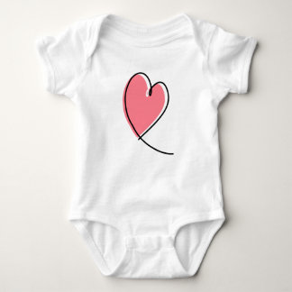 Heart Baby Suits Baby Bodysuit